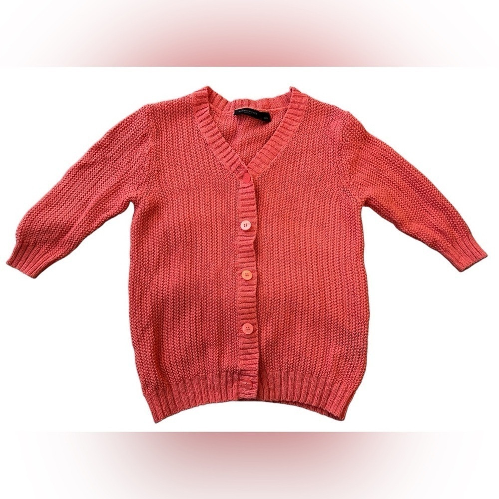 Women's Coral Sweater 3/4 sleeve Kenneth Cole - Picture 1 of 5